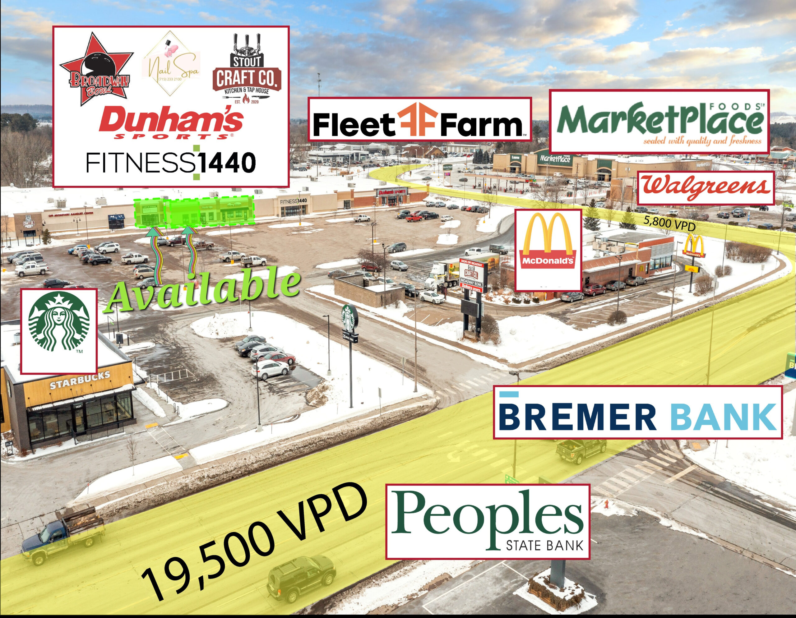 Broadway Mall Front Large Suite Brick Ventures Inc.